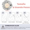 Gorro de Seda para Dormir Ajustable 3 Piezas, Gorro para
