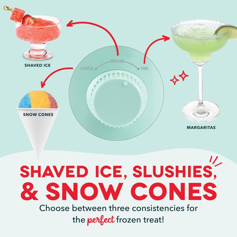 Dash Deluxe Shaved Ice & Sushy Maker with Serving Pitcher,