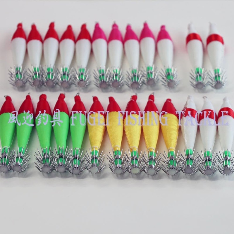 Reason A20sute25hbm25wk Squid Fishing Rigging Set of 25 Pieces in