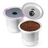Mumusuki Filtros de café Reutilizables K Cup, Cápsulas de café