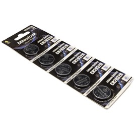 Milestock 10-Pcs 3-Volt Lithium Coin Cell Battery Compatible with Accu-Chek Guide Blood Glucose Monitoring System, Sugar Monitor Meter, CR2032-0131-10