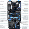 Tool Set: Tool Kit with 12V Cordless Drill, Hand Toolbox