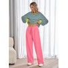 Kikibell Travel Outfits for Women Women Sweatshirt Preppy Clothes Pants