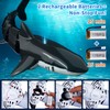 BLmukce 2.4GHz Remote Control Shark Toy for Pool, 1:18 Scale