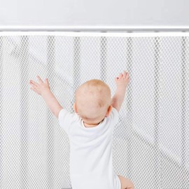 Stair Protective Net Children, Railing Safety Net, Stair Safety Net for Children, Safety Net, Stair Railing Fence Mesh, Safety Net for Balcony, Baby Balcony Net (2 m x 79 cm)