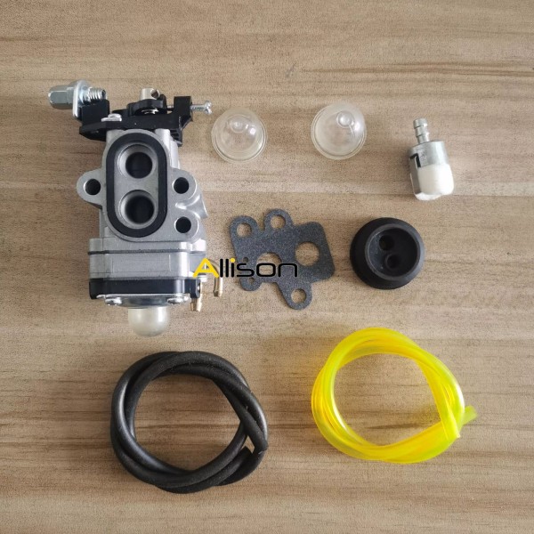 Unbranded Carburetor Carb for Redmax GZ30N Weadeater with Fuel Line