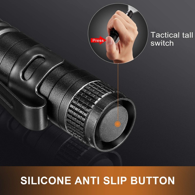 Honoson 12 Pieces Mini LED Pen Flashlight Bulk Small Pocket