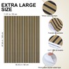 TEHAUX Felt Dart Board Wall Protector, Wood Grain Foldable Square