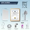 Hibbent All Metal CUPC Certified Shower Head, 10'' High Pressure