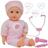 Interactive Talking Baby Doll Doctor Set Toy Pack for Kids