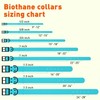 Dogline Biothane Waterproof Dog Collar Strong Coated Nylon Webbing with