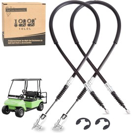 10L0L Golf Cart Brake Cable for Club Car DS 2000-up Gas & Electric, 42 Inch Driver and Passenger Side, OEM# 102022101