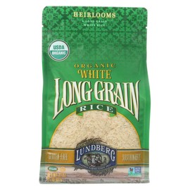 Lundberg Farms Organic Long Grain White Rice, 2 Pound -- 12 per case.