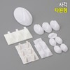 Wall-Mounted Plastic Hook for Entryway & Bathroom, Multipurpose Organizer Organize 3ea