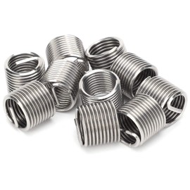 10pcs SUS304 Stainless Steel Female Thread Inserts Self Tapping M16x2x1.5D Mechanical Equipment Type