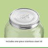 Ball Decorative Glass Mason Jar Variation (128 Ounce (Pack of