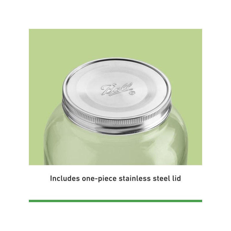 Ball Decorative Glass Mason Jar Variation (128 Ounce (Pack of