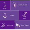 Swiffer WetJet Floor Cleaner Solution Refill, Lavender Scent | 2