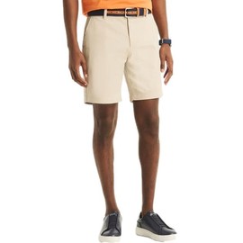 Nautica Men's 8.5-inch Deck Shorts, Stone, 32