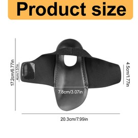 YAFLUG 1 Pair of Conponous Arch Braces for Plantar Fasciitis, Replaceable Heights Foot Bandage Metatarsal Women Men Plantar Fasciitis Inserts Breathable Plantar Fasciitis Bandage (36-42)