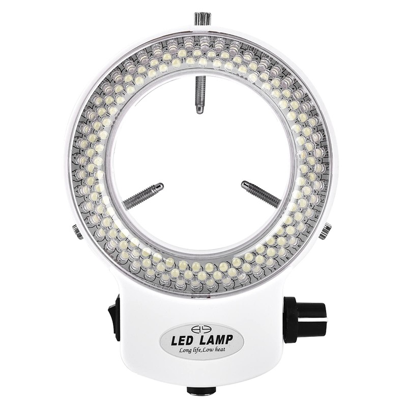 144 LED Ring Light Source Microscopes Stereo Microscopes Brightness Adjustable