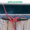 TIXIPEM 4 In Boat Dock Cleats [6PCS] - Rustproof Nylon