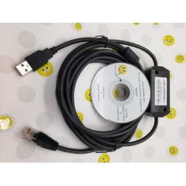 PLC Cables, Inc - Aftermarket ((USB)) USB-UWR00468-2 Programming Cable for Yaskawa Inverter Drives