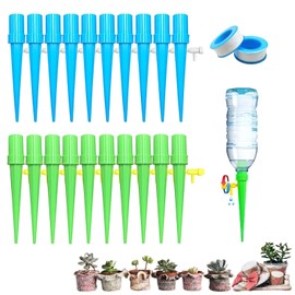 Pack of 22 Automatic Watering Set, Plant Watering, Adjustable Irrigation System, Watering Flowers, Greenhouses and Holidays, Automatic Plant Watering Device for Gardens, Potted Plants
