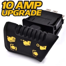 HD Switch PTO Blade Clutch Switch for John Deere X300, X300R, X304, X305R, X310, X320, X324-10 AMP Upgrade