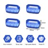 DIAMOOKY 4PCS Upgraded Window Switch Button Cover Compatible with Jeep