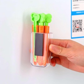 Xingyuexuan Cute Magnetic Food Bag Clips - Carrot Sealing Clip Tool for Kitchen Food Preservation, Creative Refrigerator Sticker Storage Box for Chips & Snacks-10 Pack