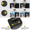 CLV CLV 35W Plug in Security Lights Outdoor Motion Sensor,