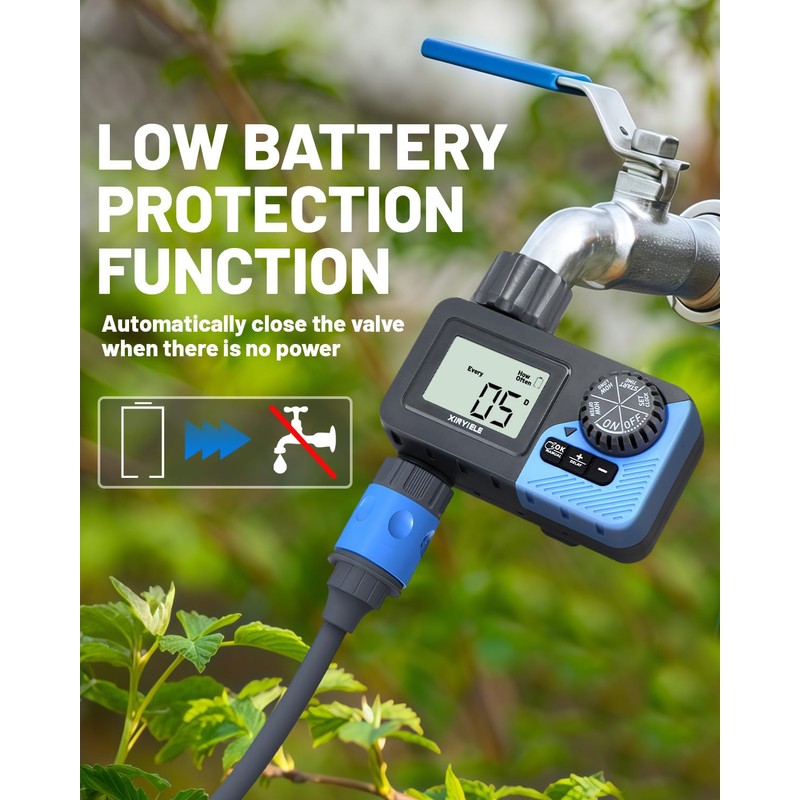 XINYIELE Smart Sprinkler Timer, Programmable Garden Smart Hose Watering System