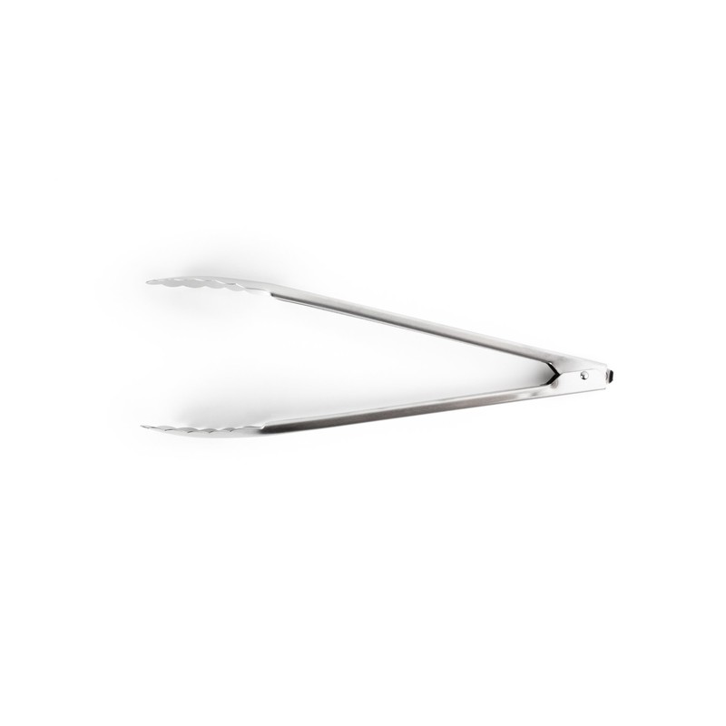 Fox Run Stainless Steel Locking Tongs, 12" Metal Kitchen Tongs