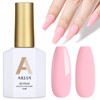 AILLSA Baby Light Pink Gel Nail Polish Pastel Macaron Gel