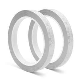 WELSTIK Reflective Tape 1 cm x 8 m Fluorescent Tape Waterproof for Outdoor DOT Car Sticker for Bicycles, Helmets, Trailers, White