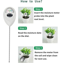 Censinda Soil Moisture Meter, Soil Moisture Monitor for House Plants, Soil Hygrometer