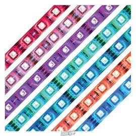 Aura LED ColorStrip LED Lights w/Holiday Modes, RED, WHITE, BLUE, GREEN, 12 inches, 8288HD