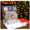 Maeum-dama Premium Christmas 3D Pop-Up Musical Melody Card + Envelope