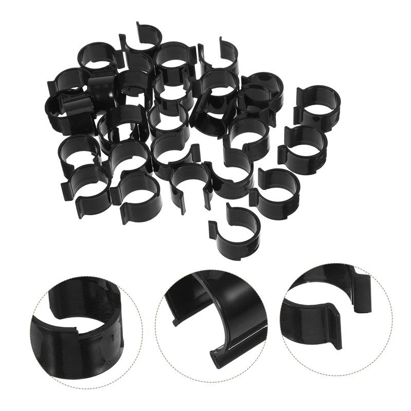 GLEAVI 30pcs Lotion Pump Clip Locks for Cosmetic Bottles Clips