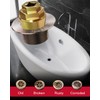 1.5" Tub Drain Extractor and Heavy Duty Tub Drain Remover