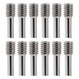 YINETTECH Pack of 12 M3 x 12 mm Drive Shaft Screw Pins Made of High Carbon Steel Compatible with Axial SCX10 90046 Compatible with Tra-xxas TRX-4 D90 Compatible with Tamiyas CC01 1/10 RC Crawler Car