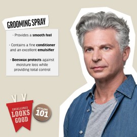American Crew Men's Hair Spray, Variable Hold Grooming Spray, 8.45 fl oz