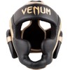 Venum Elite ヘッドギア - ブラック/ゴールド