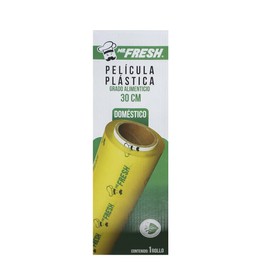 MR. FRESH, Vitafilm de Grado Alimenticio, Domestico, 1 rollo de 30 cm (12 Pulg) con 300 mts peso 1.65 kgs