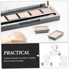 BIUDECO 3pcs Powder Plate Tool Makeup Palette Applicators for Make-up