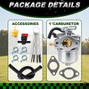 Rebuiman AM122614 Carburetor with Gaskets Fit for John Deere LX178