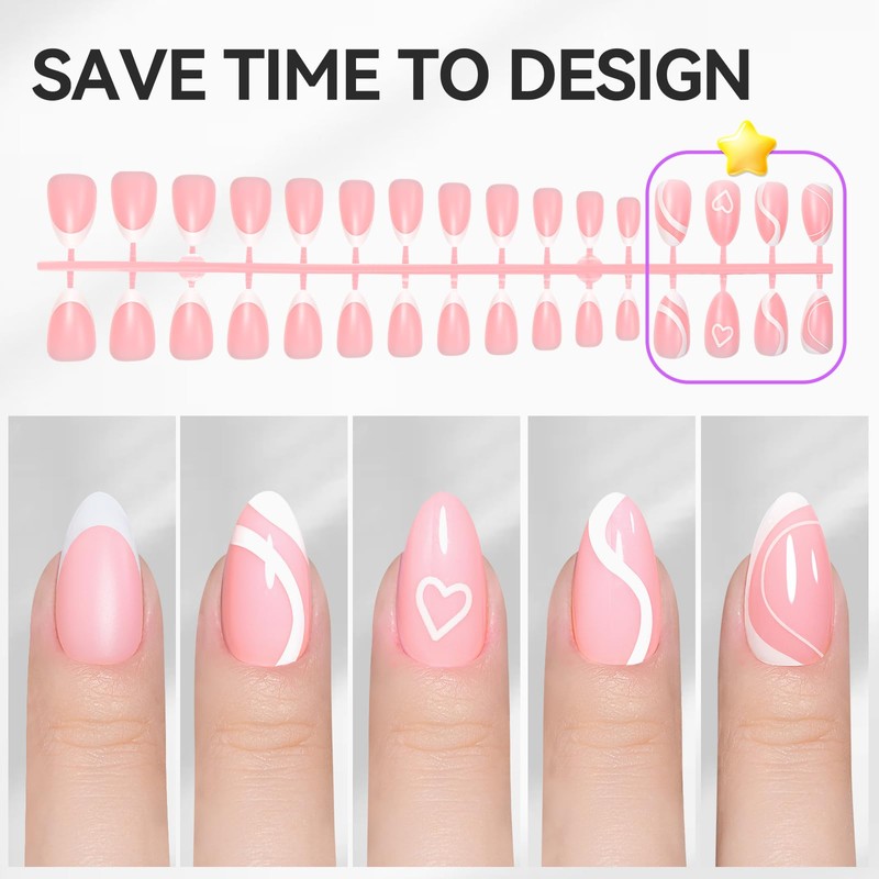 Gelike EC Press On Nail Tips 05