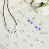 PONABEADIY 1 Box 10x10x10MM 208PCS 26 Styles Letter Cube Bead