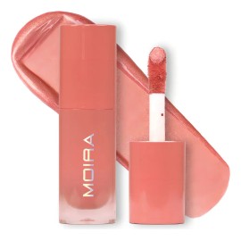 Rubor Líquido Moira Cosmetics Love Steady Shimmer Tono 003 Oh Honey Luminoso